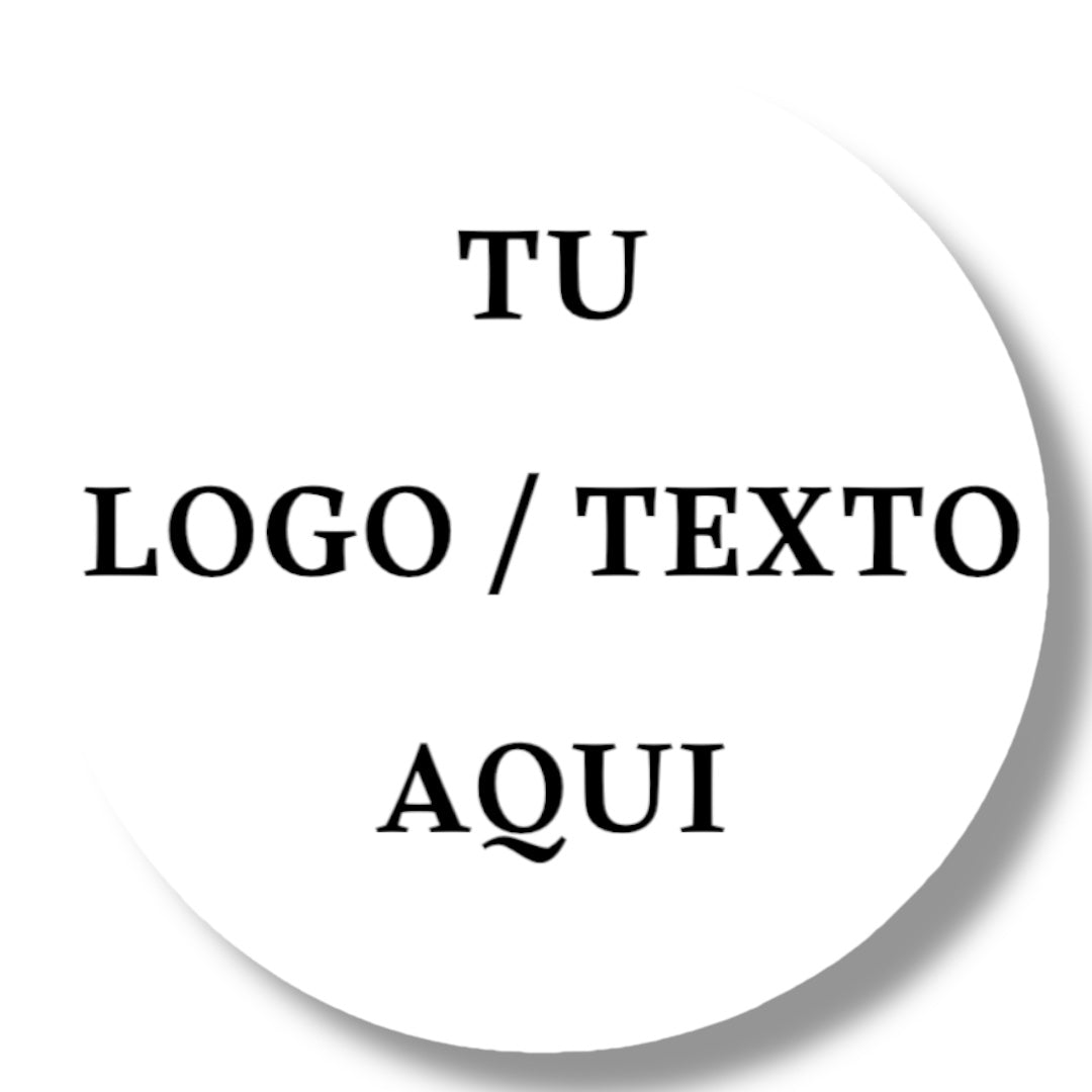 Stickers REDONDOS Personalizados a Tu Estilo 2" varios colores disponibles