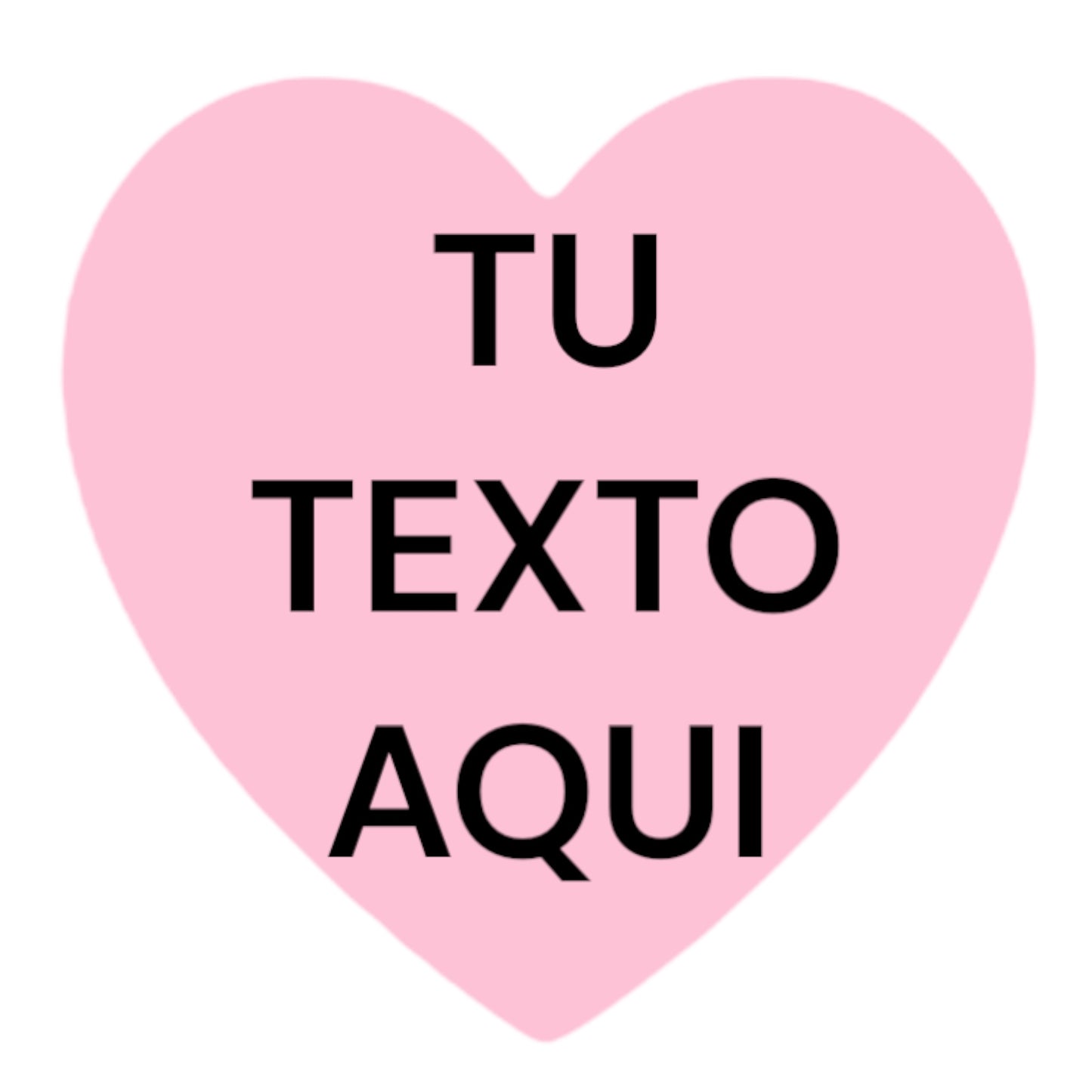 Stickers de CORAZON Personalizados a Tu Estilo 2”