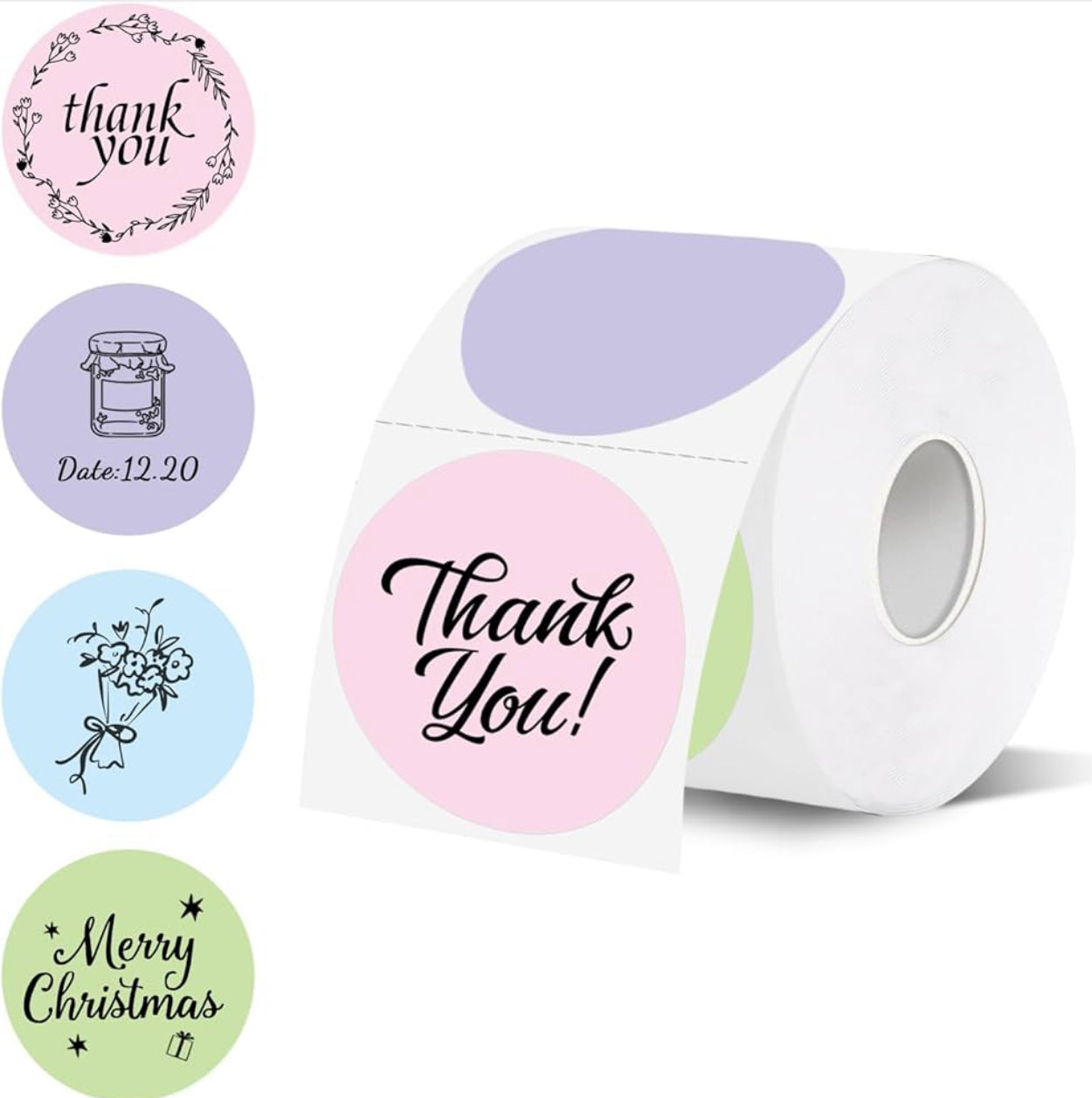 Stickers REDONDOS Personalizados a Tu Estilo 2" varios colores disponibles