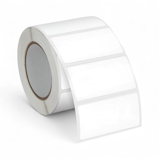 Stickers thermal labels 50x30mm Blanco